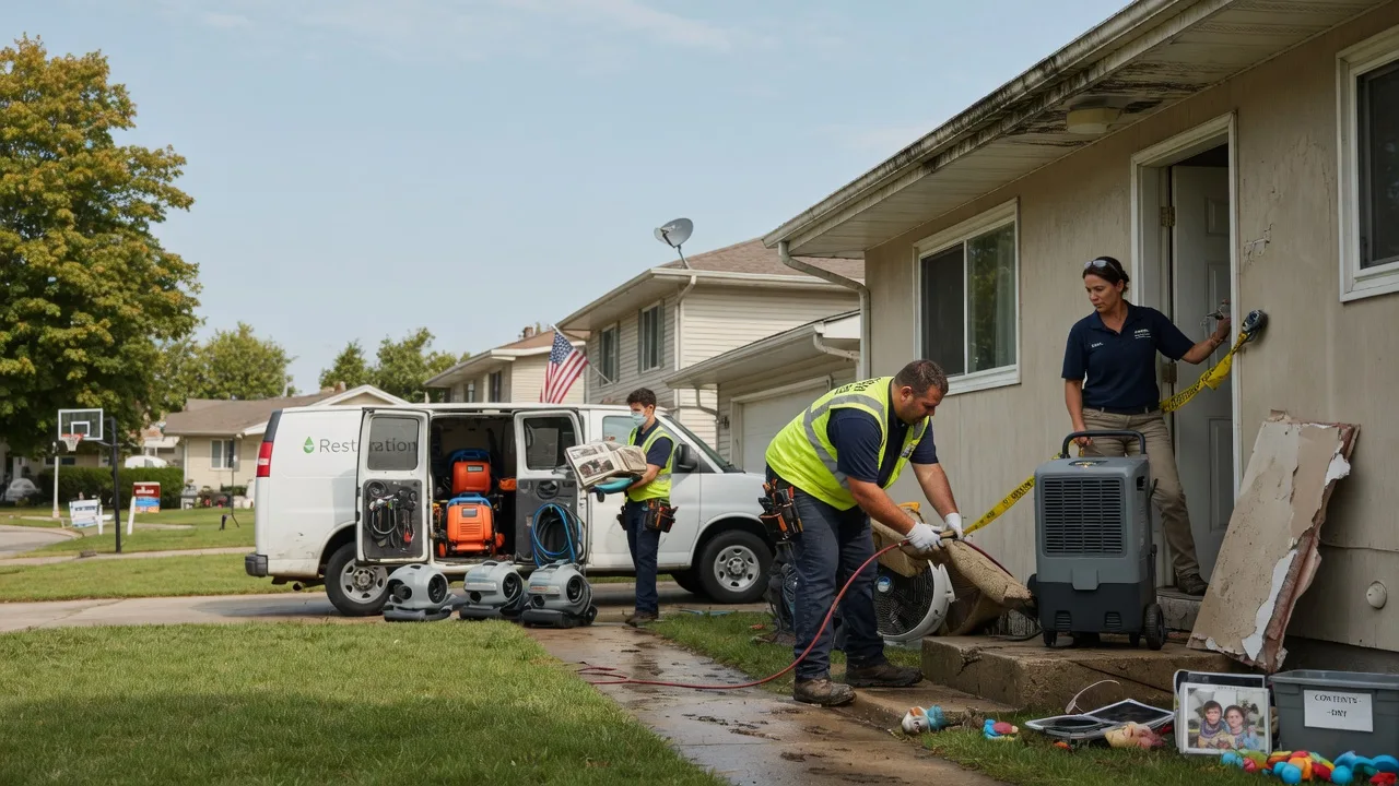 Water Damage Restoration in Genoa, WI near me